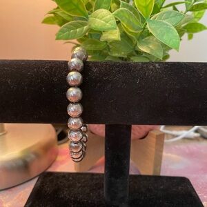 Elegant Silpada Silver Beaded Bracelet